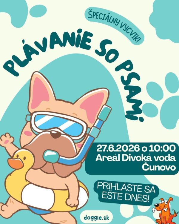 Špeciálny výcvik - plávanie so psami a vodné práce